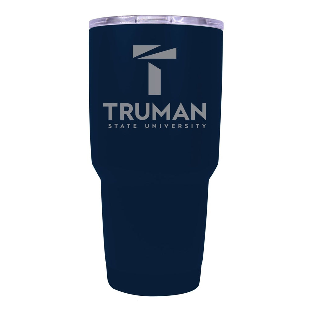 Truman State University Premium Laser Engraved Tumbler - 24oz Stainless Steel Insulated Mug Choose Your Color. Image 2