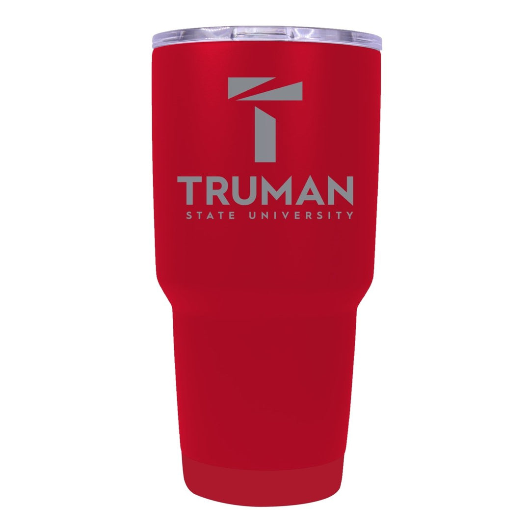 Truman State University Premium Laser Engraved Tumbler - 24oz Stainless Steel Insulated Mug Choose Your Color. Image 3