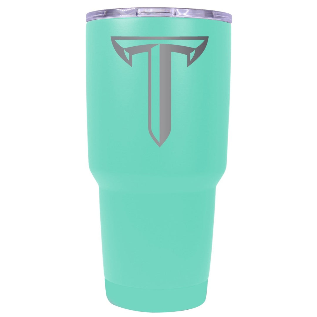 Troy University Premium Laser Engraved Tumbler - 24oz Stainless Steel Insulated Mug Choose Your Color. Image 4