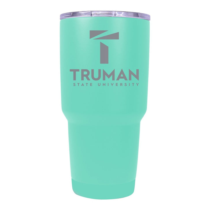 Truman State University Premium Laser Engraved Tumbler - 24oz Stainless Steel Insulated Mug Choose Your Color. Image 1