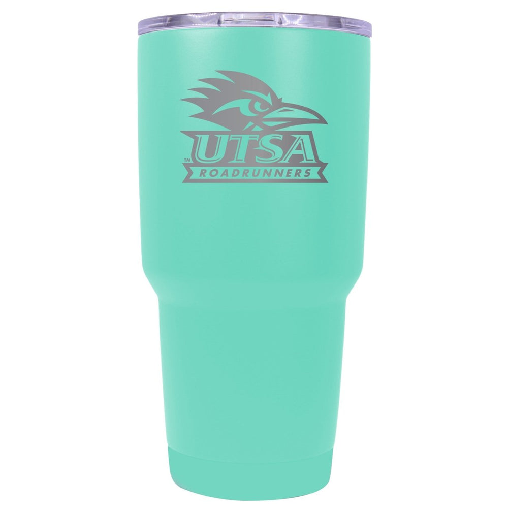 UTSA Road Runners Premium Laser Engraved Tumbler - 24oz Stainless Steel Insulated Mug Choose Your Color. Image 2