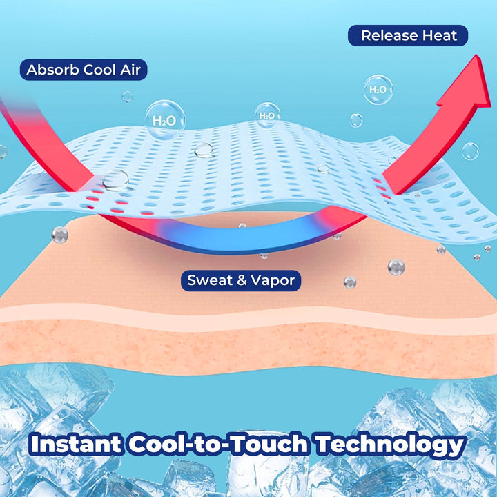 Cool-Touch Summer Cooling Reversible Bed Blanket Waffle Design Twin Size Cream Image 7