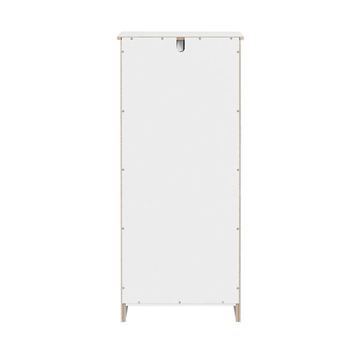 Haotian BZR21-W, White Bathroom Laundry Cabinet with Basket, Tilt-Out Laundry Hamper, Bathroom Storage Cabinet Unit with Image 7