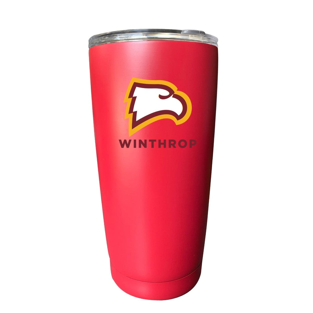 Winthrop University NCAA Insulated Tumbler - 16oz Stainless Steel Travel Mug Choose your Color Image 1