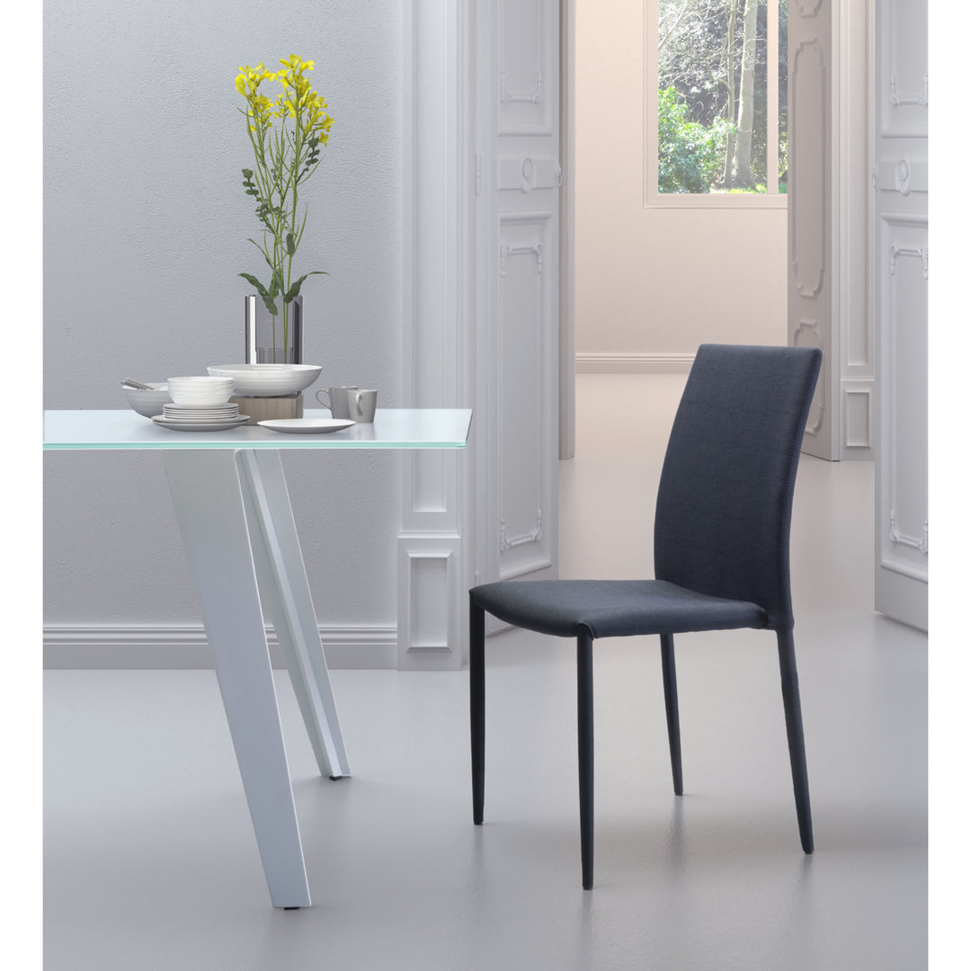 Confidence Dining Chair (Set of 4) Black Image 6