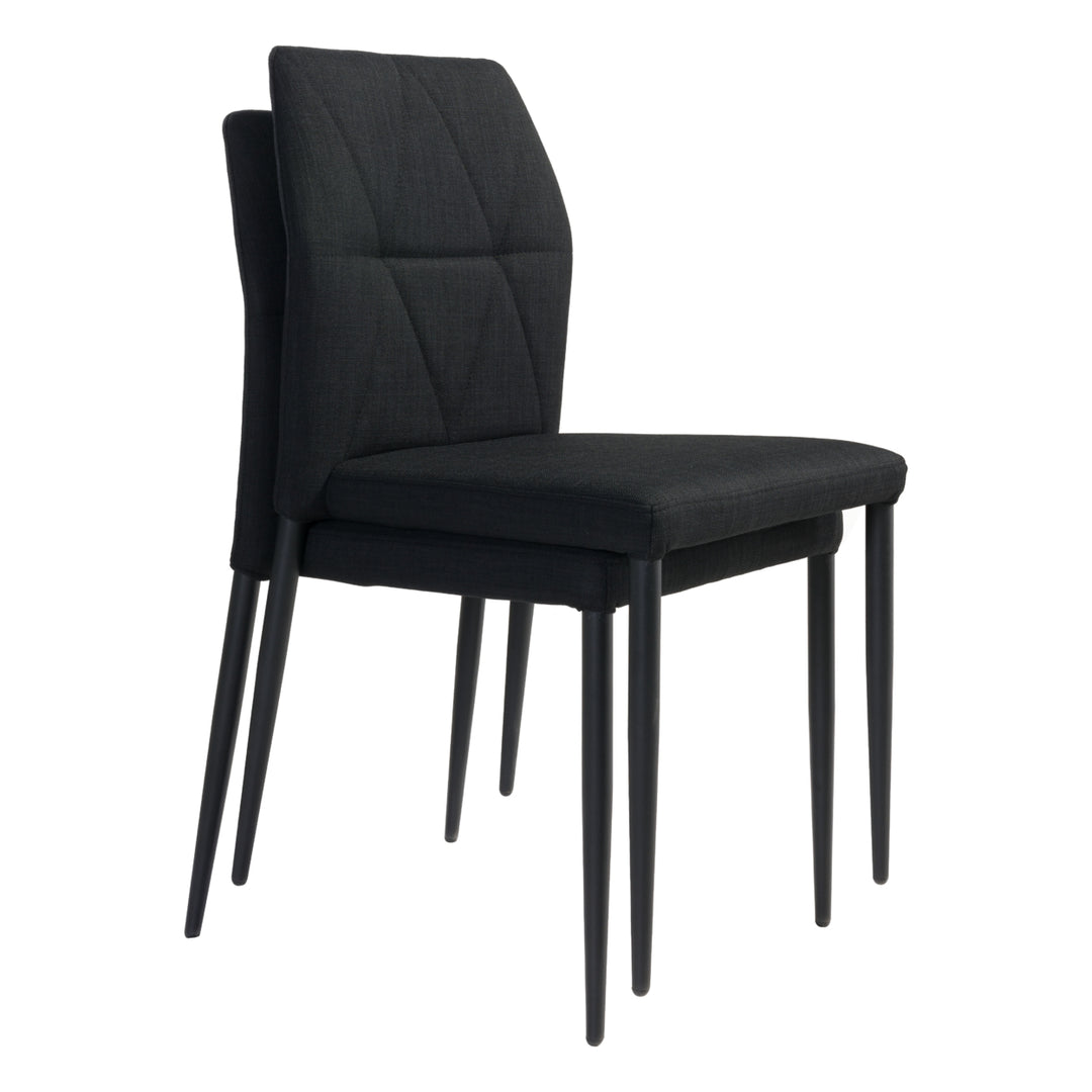 Revolution Dining Chair (Set of 4) Black Image 5