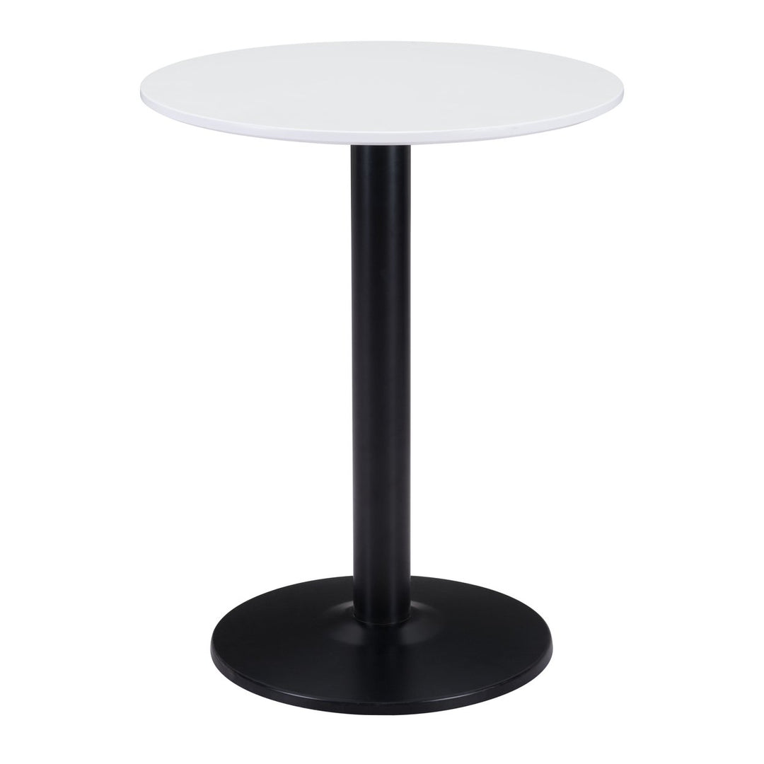 Alto Bistro Table Stylish Pedestal Design for Kitchen Living Room Office Bar Image 8