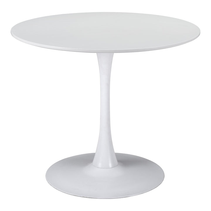 Opus Dining Table Stylish Pedestal Design for Kitchen Living Room Office Bar Area Image 1