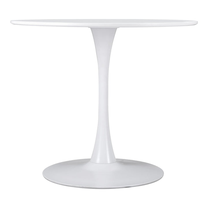 Opus Dining Table Stylish Pedestal Design for Kitchen Living Room Office Bar Area Image 6