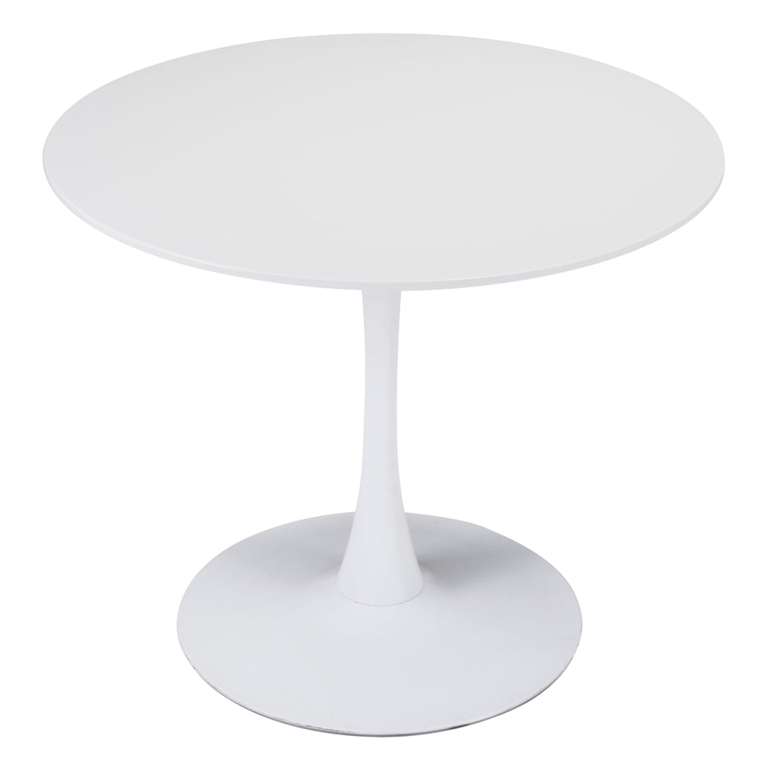 Opus Dining Table Stylish Pedestal Design for Kitchen Living Room Office Bar Area Image 7