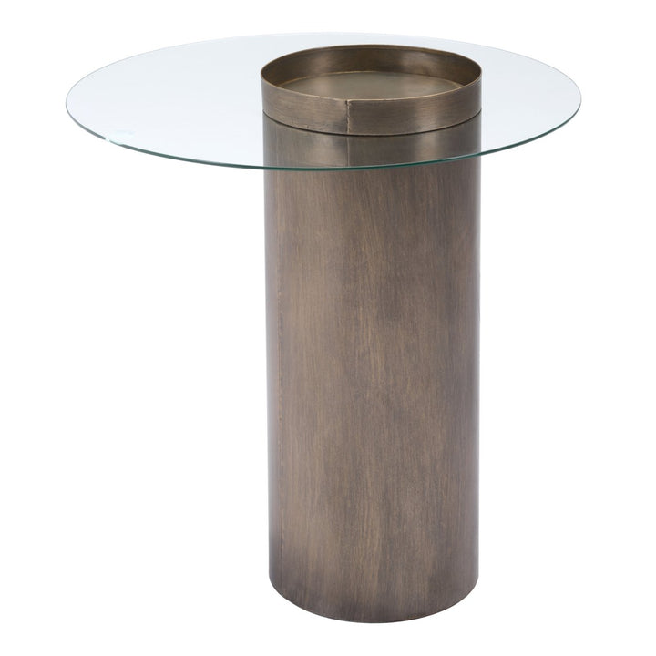 Emi End Table Antique Bronze Image 2