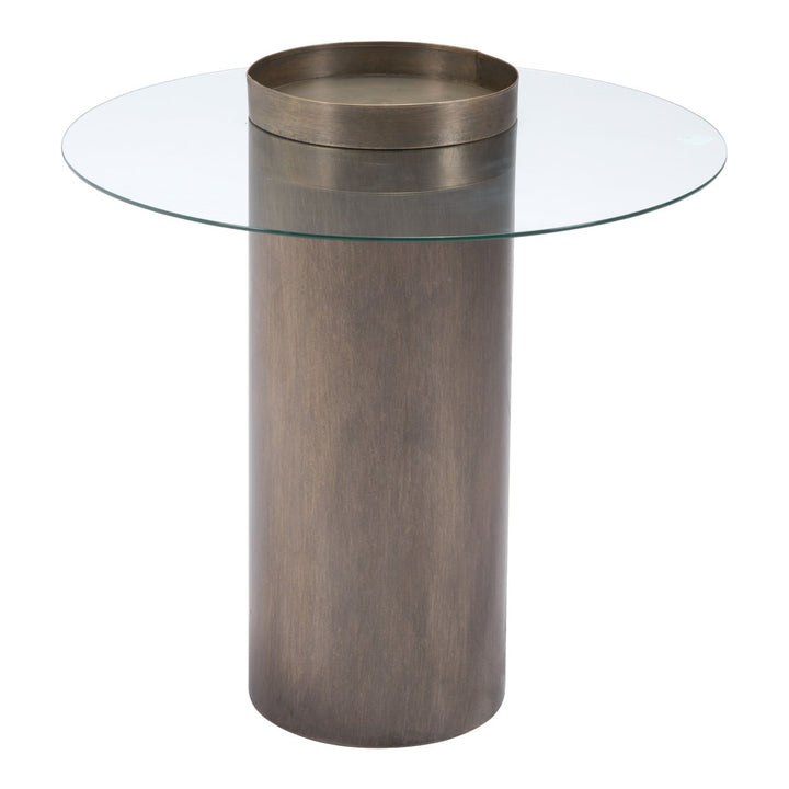 Emi End Table Antique Bronze Image 3