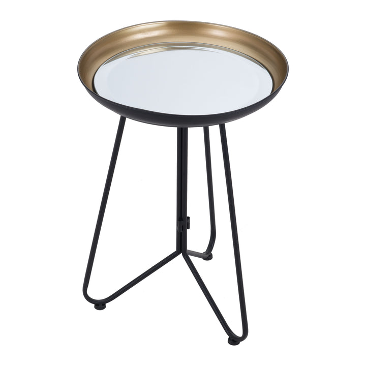 Foley Accent Table Gold and Black Image 4