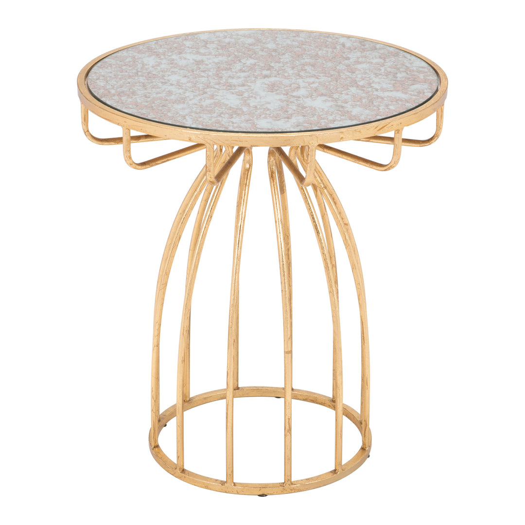 Silo Side Table Gold Image 1