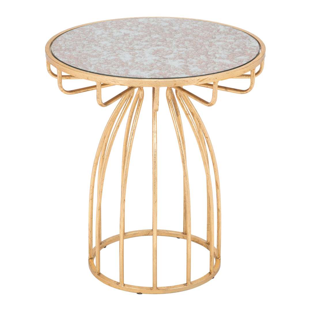 Silo Side Table Gold Image 2