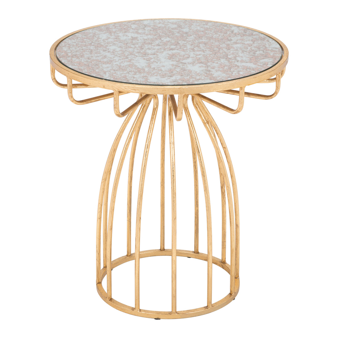 Silo Side Table Gold Image 3