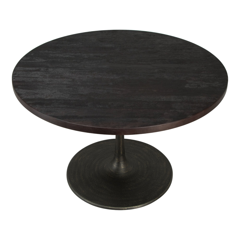 Seattle Dining Table Dark Brown Image 2