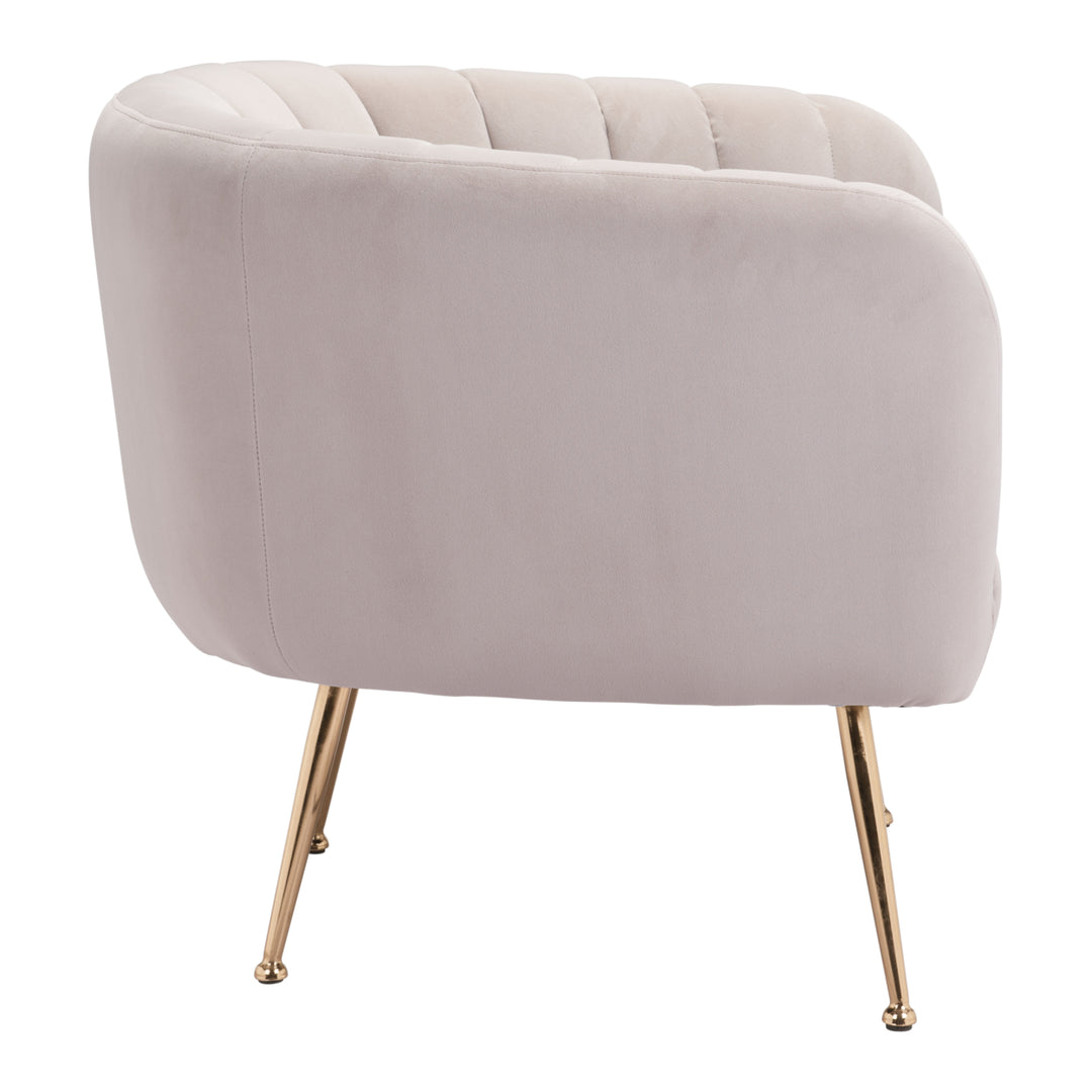 Deco Accent Chair Velvet with Gold Legs Glam Art Deco Design Home Hotel Furniture Image 4