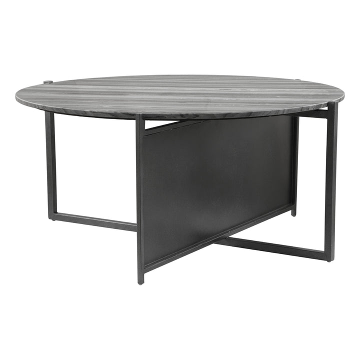 Mcbride Coffee Table Gray and Black Image 1