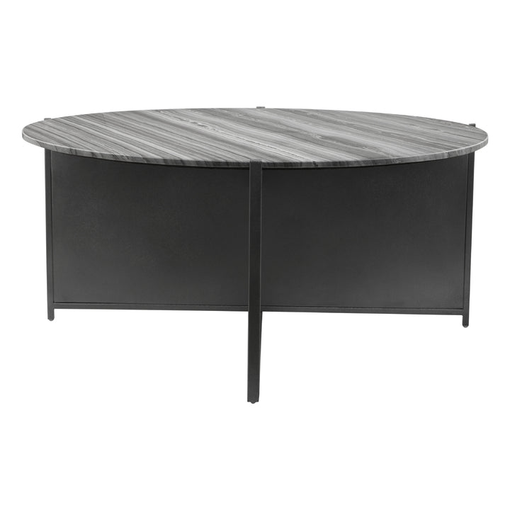 Mcbride Coffee Table Gray and Black Image 3