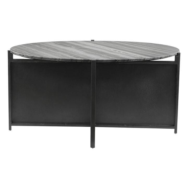 Mcbride Coffee Table Gray and Black Image 5