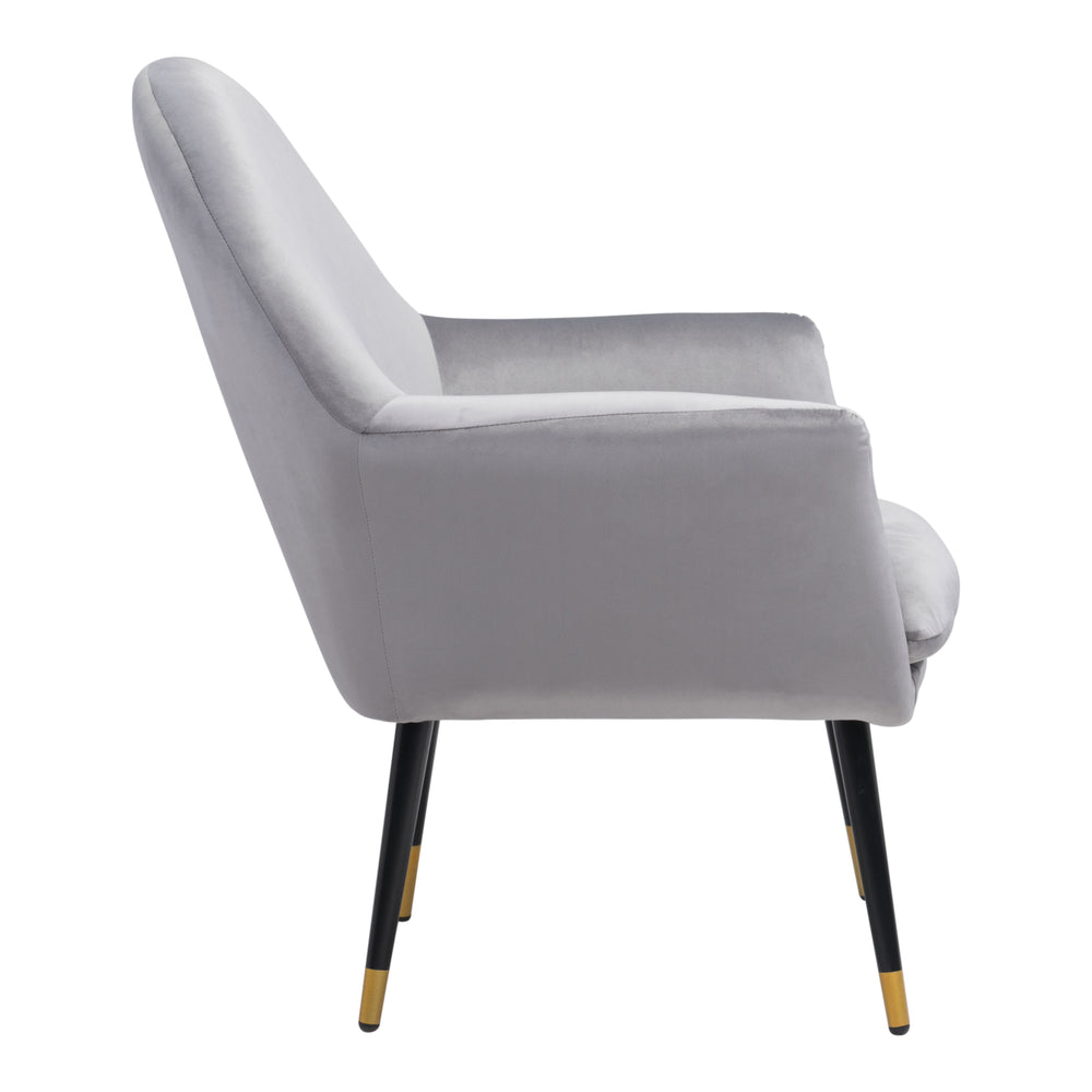 Alexandria Accent Chair Gray Image 2