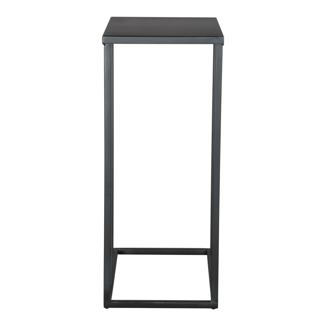 Atom Side Table Powder Coated Steel Frame Modern Minimalist Design Industrial Image 5