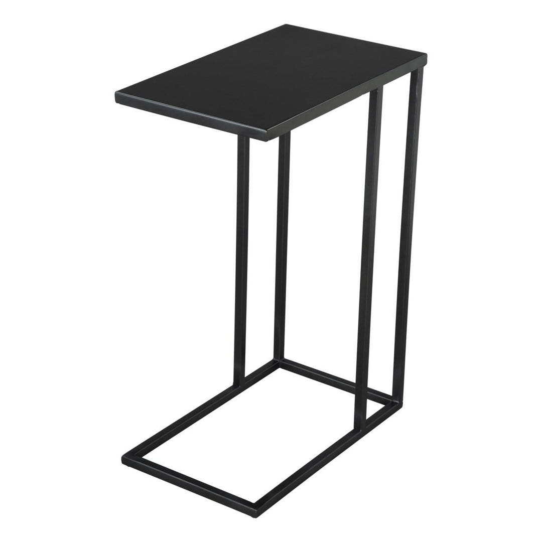 Atom Side Table Powder Coated Steel Frame Modern Minimalist Design Industrial Image 7