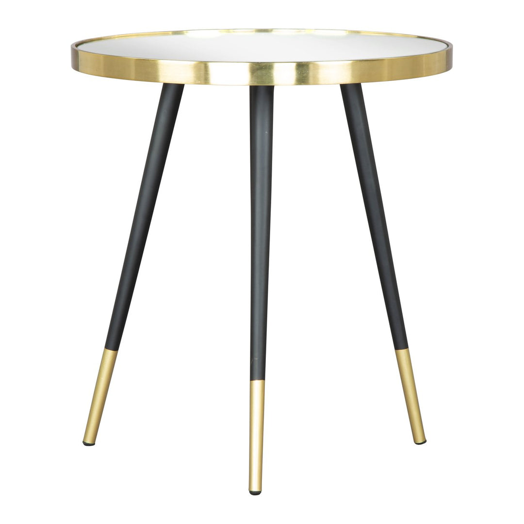 Particle Side Table Gold and Black Image 3