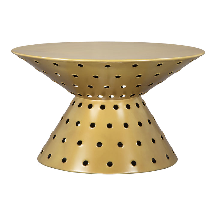 Electron Coffee Table Gold Image 2