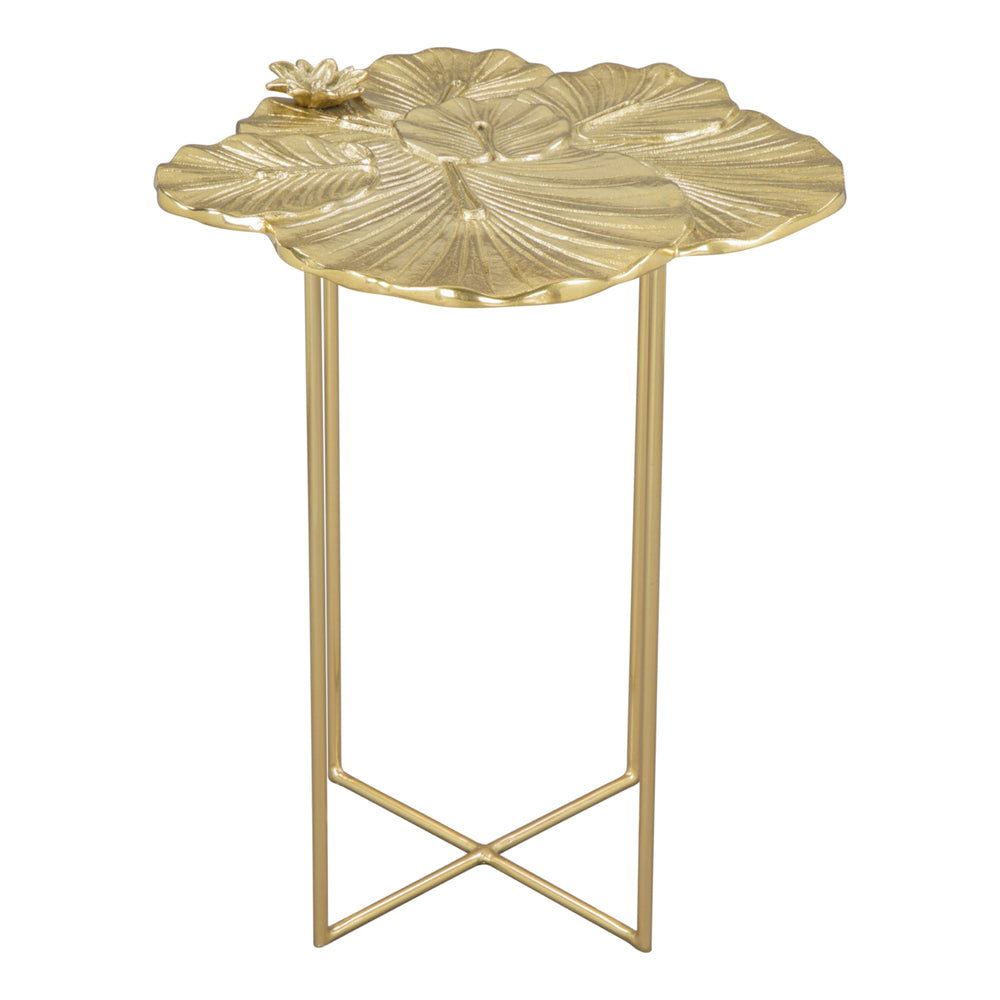 Lotus Side Table Gold Image 2