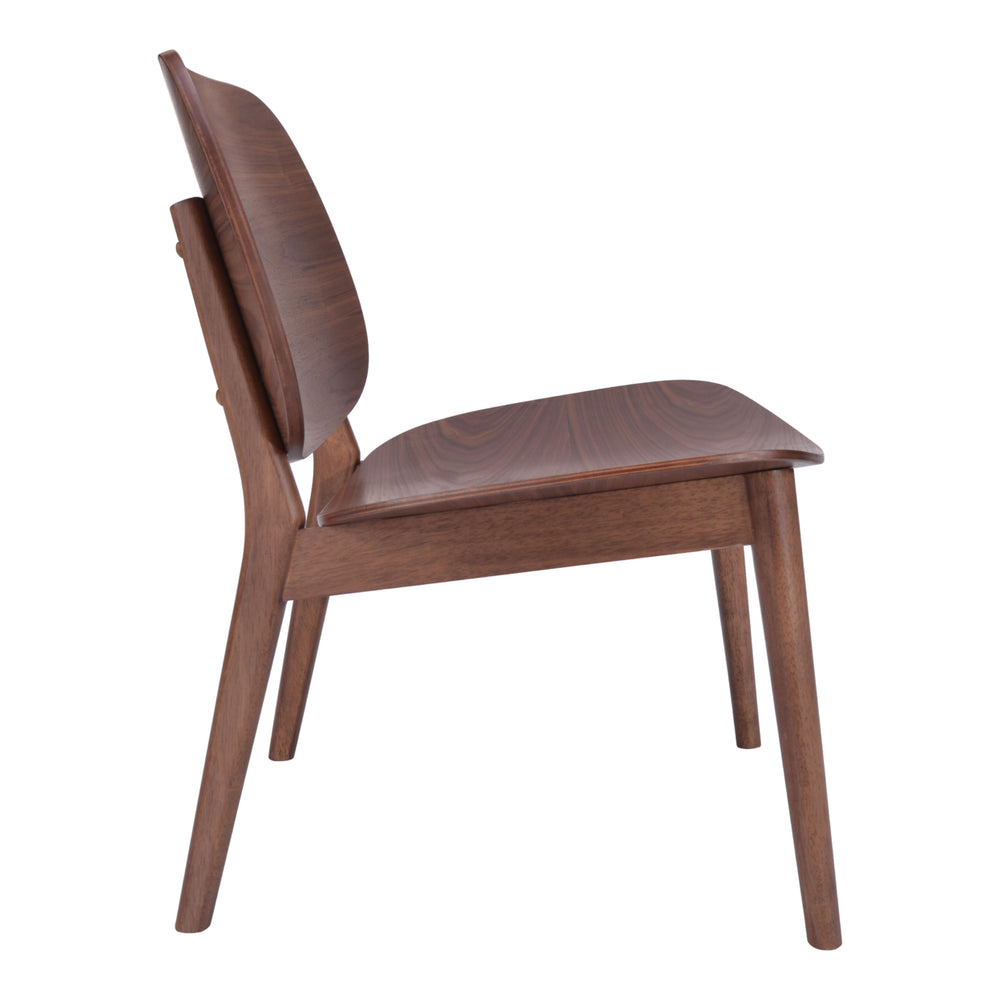 Priest Lounge Chair Walnut Image 2