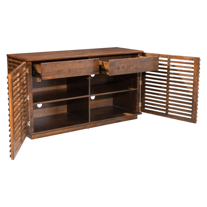 Linea Credenza Walnut Image 5