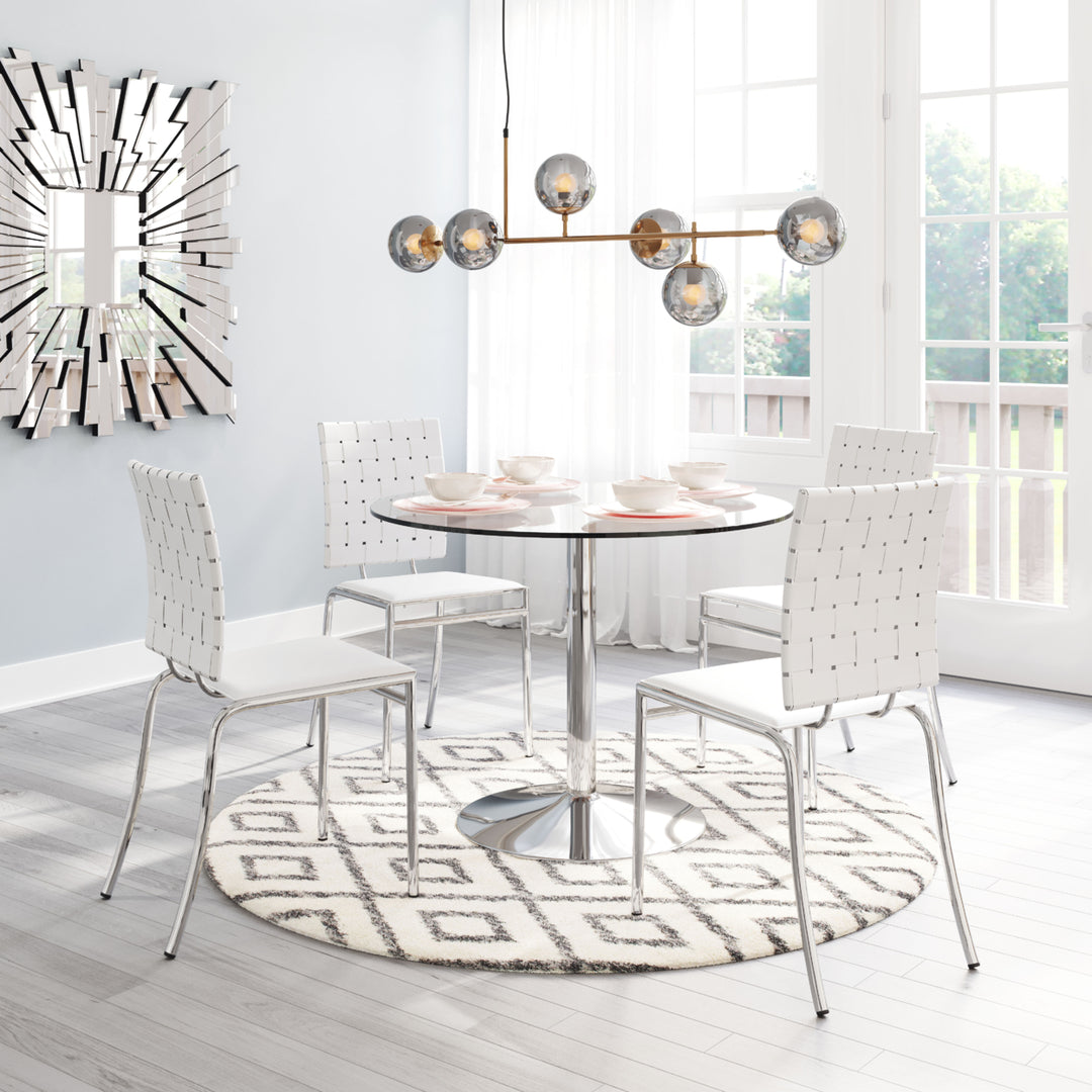 Criss Cross Dining Chair (Set of 4) Image 8