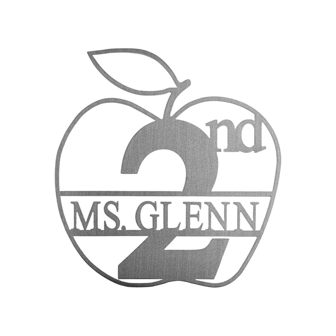 Apple Monogram - 2 Sizes - Personalized Teacher Gift or Farm Decor Image 6