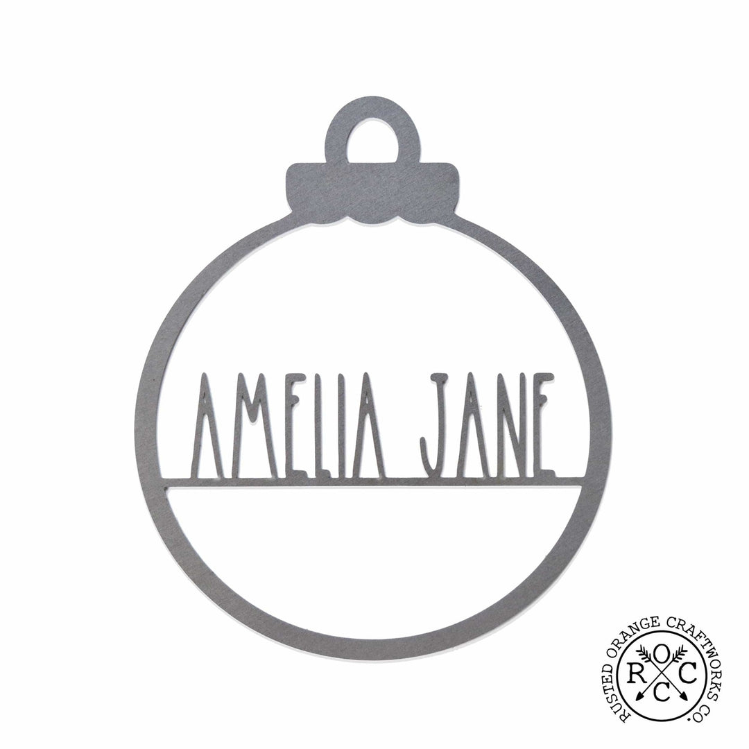Amelia Jane Ornament Collection - 5 pack - Customized Christmas Ornament Image 4
