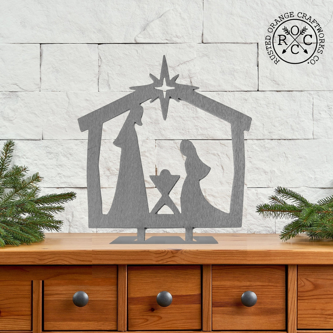9" Nativity Silhouette - 4 Styles - Birth of Jesus Scene Figures Image 8