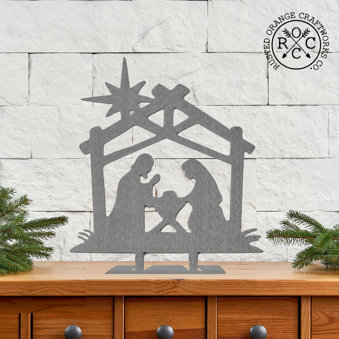 9" Nativity Silhouette - 4 Styles - Birth of Jesus Scene Figures Image 11