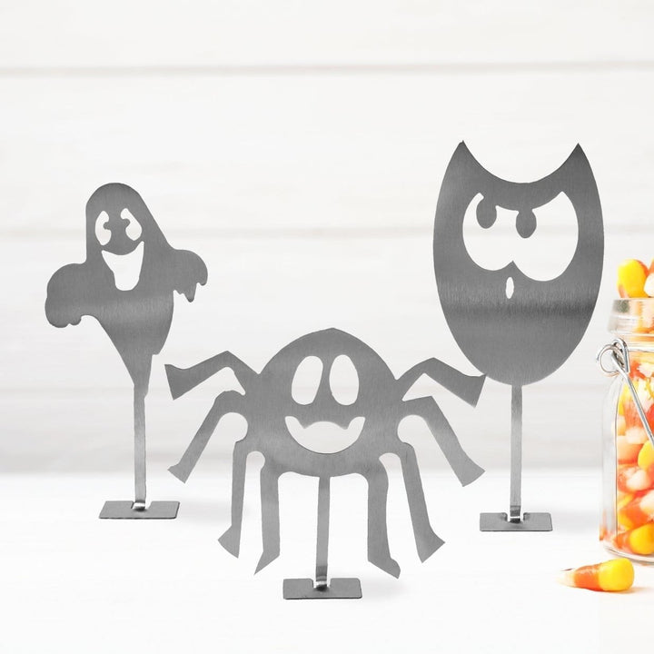 Stand Up Halloween Figures - Haunted Village Variety Decor for Home Image 1