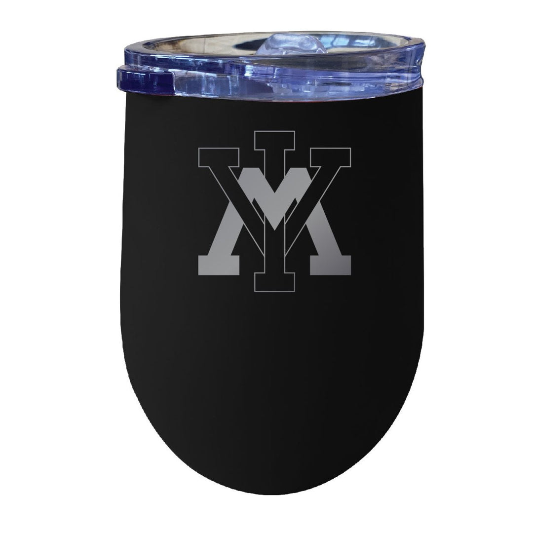 VMI Keydets NCAA Laser-Etched Wine Tumbler - 12oz Stainless Steel Insulated Cup Image 5