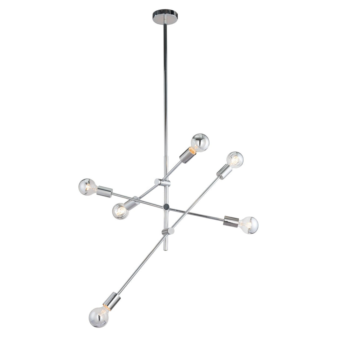 Brixton Ceiling Lamp Chrome Image 4