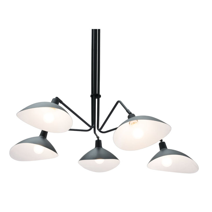 Desden Ceiling Lamp Black Image 4