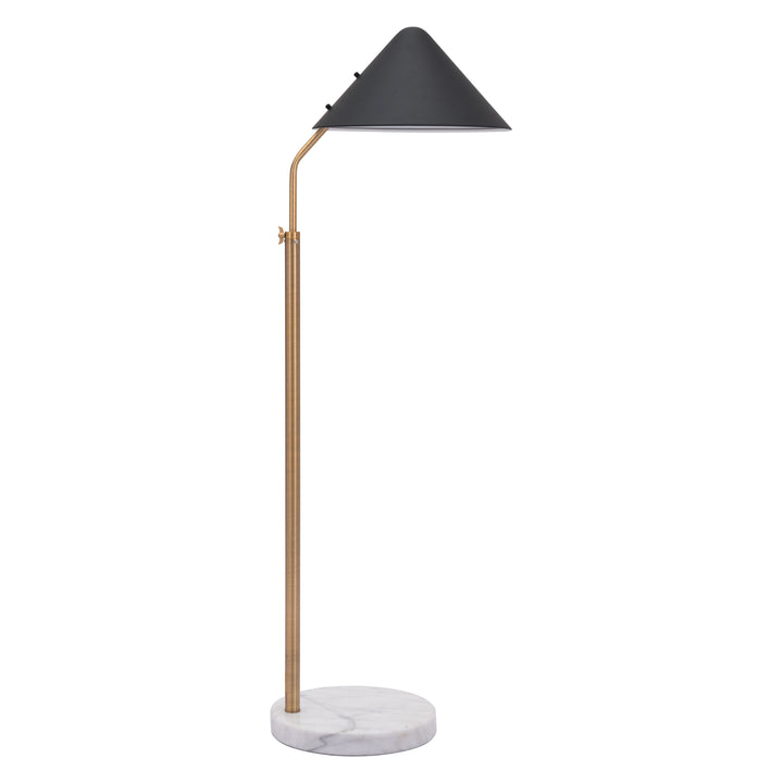 Pike Floor Lamp Black and White Image 3