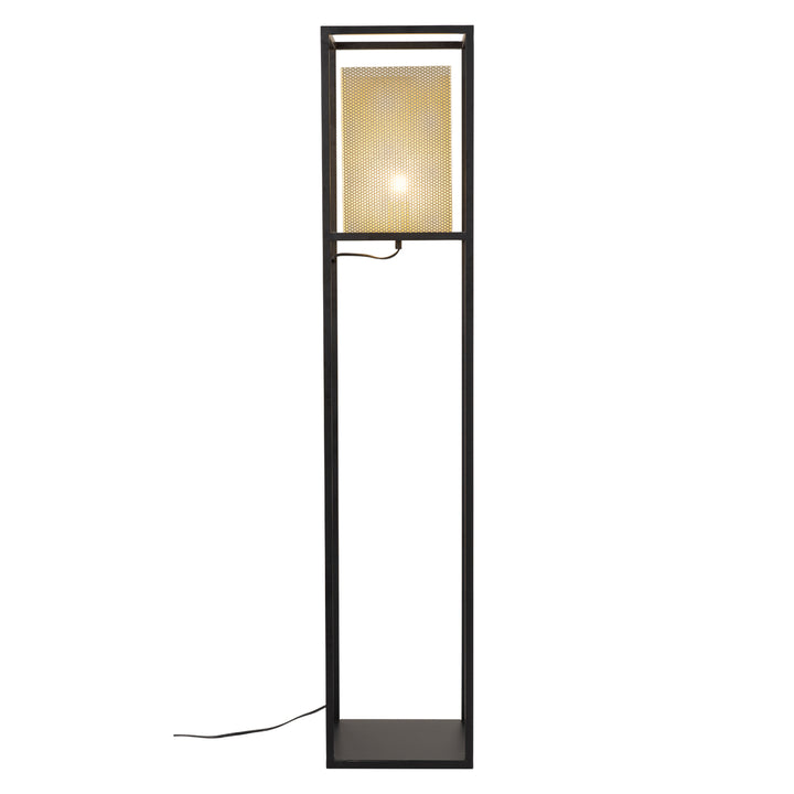Yves Floor Lamp Gold and Black Image 3