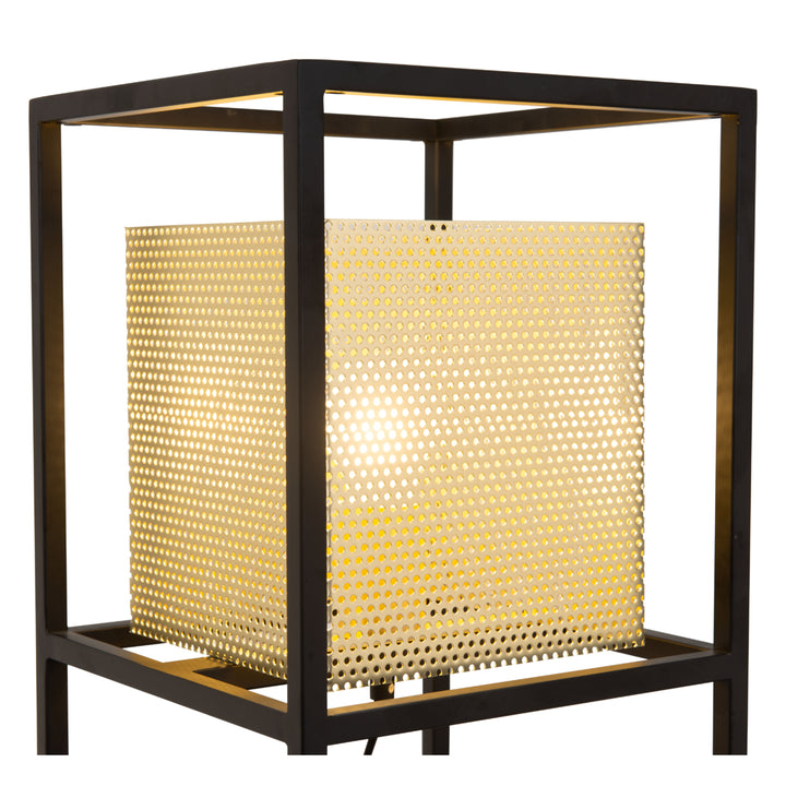 Yves Table Lamp Gold and Black Image 5