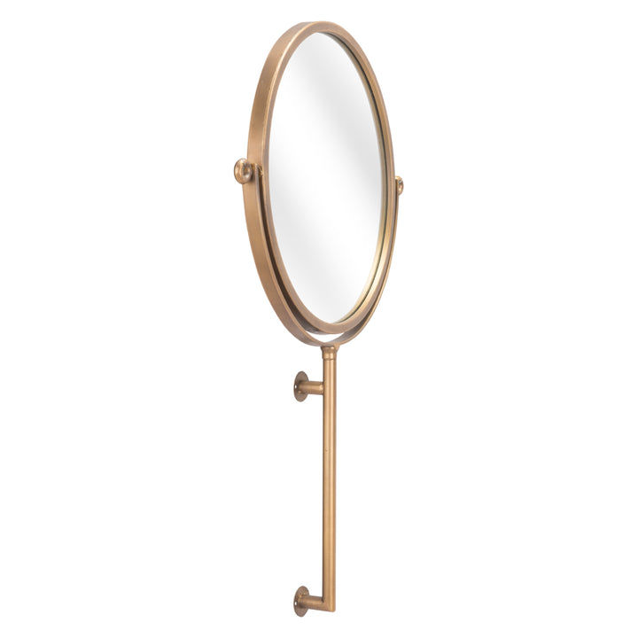 Bernis Mirror Brass Image 3