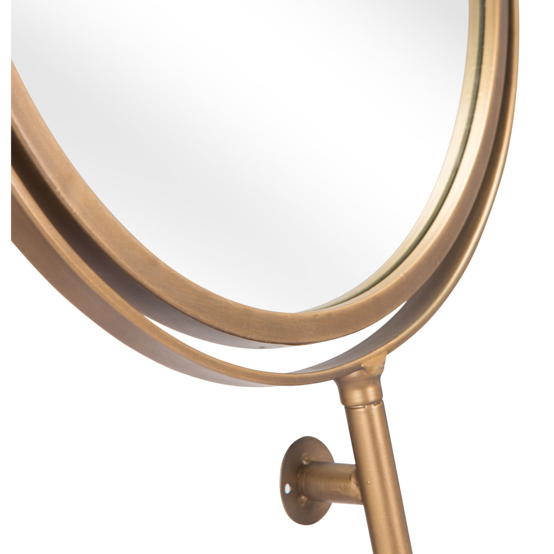 Bernis Mirror Brass Image 6