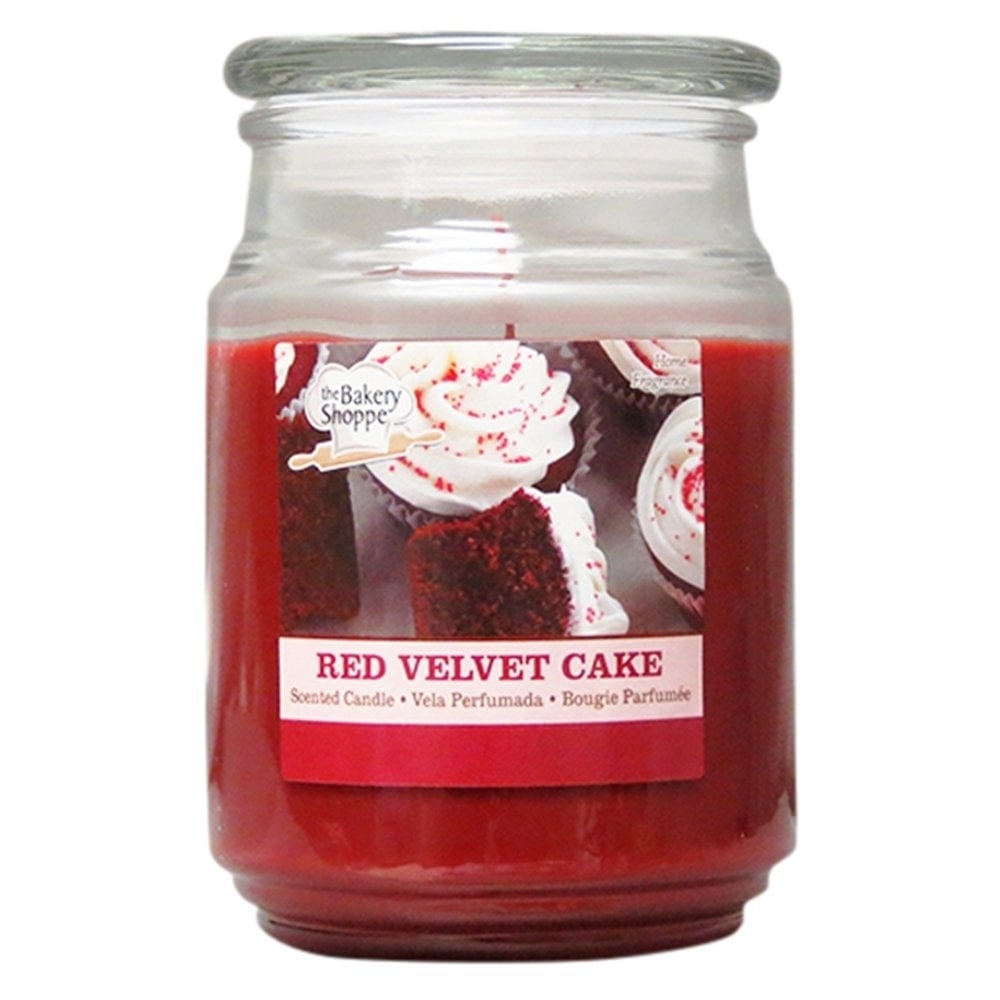 Bakery Shoppe 18 Oz Scented Candle- Red Velvet Cake (Pack of 3) Image 1