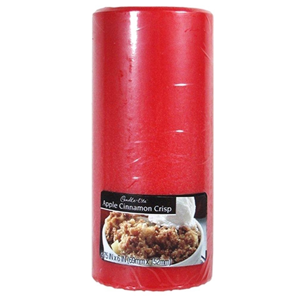 Candle-Lite Pillar Apple Cinnamon Crisp (2.75x6) 111212 Image 1