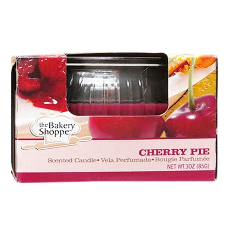 Bakery Shoppe 3 Oz Scented Candle- Cherry Pie (Pack of 3) Image 1